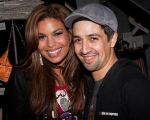 Jordin Sparks and Lin-Manuel Miranda Photo