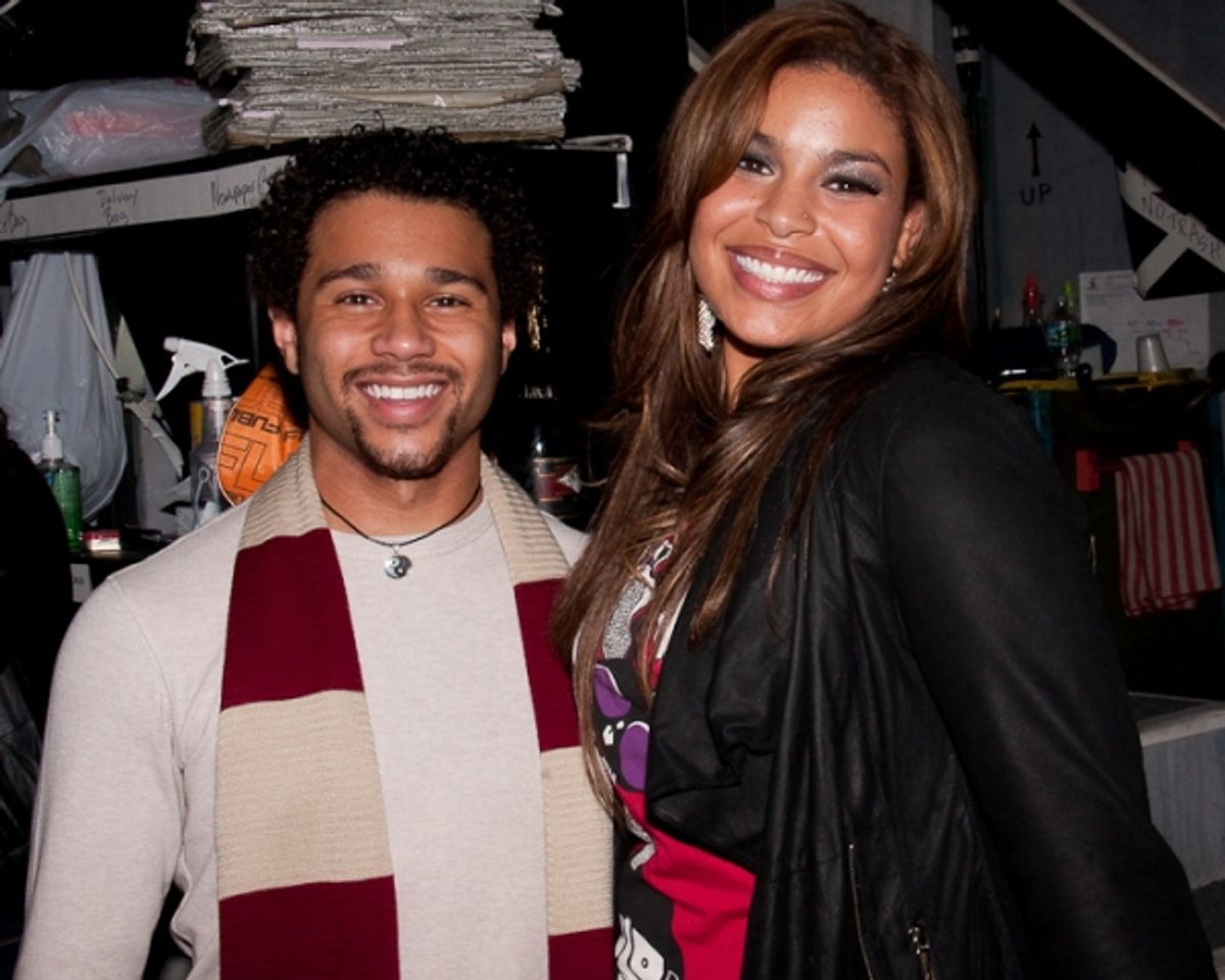 Corbin Bleu and Jordin Sparks at 