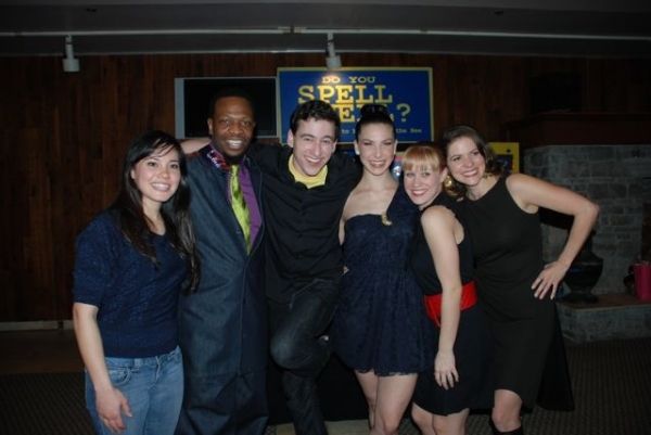 Cast members Lana McKissack, Melvin Abston, Tom Zohar, Cassie Silva, Shanon Mari Mill Photo
