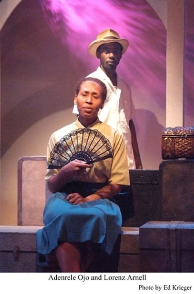 Adenrele Ojo and Lorenz Arnell Photo