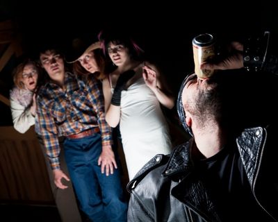 L-R: Kirsten Long, Lucas Gonzales, Susan Arnold, Holly-Marie Carlson and Gabe Nagy Photo