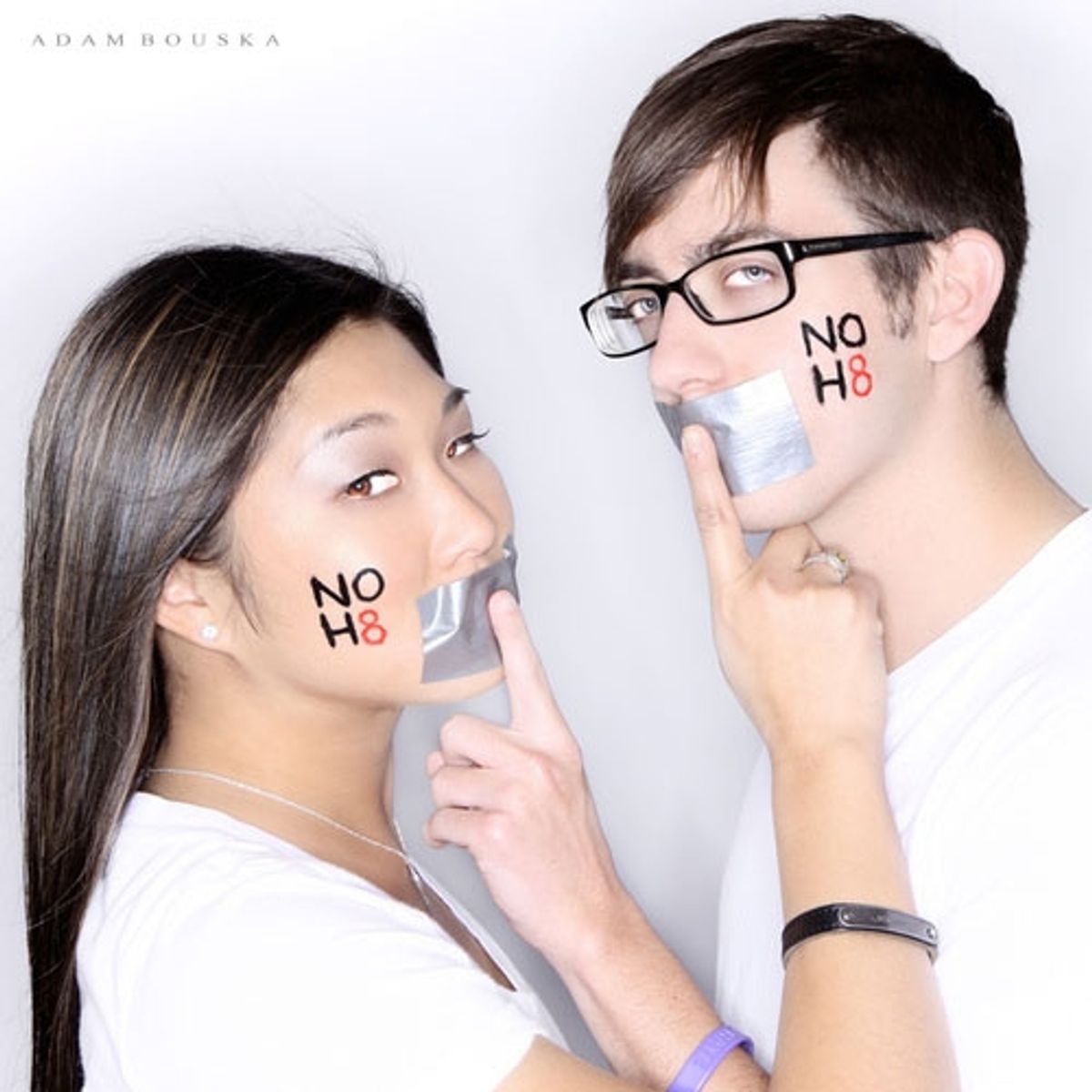 Jenna Ushkowitz and Kevin McHale at 