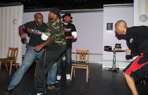 Derek Shaun, Lamman Rucker, David Wendell Boykins & Thom Scott II Photo