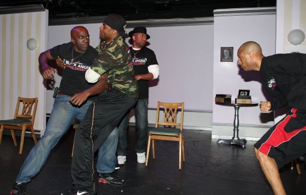 Derek Shaun, Lamman Rucker, David Wendell Boykins & Thom Scott II Photo