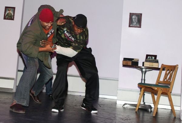 Derek Shaun, Lamman Rucker Photo