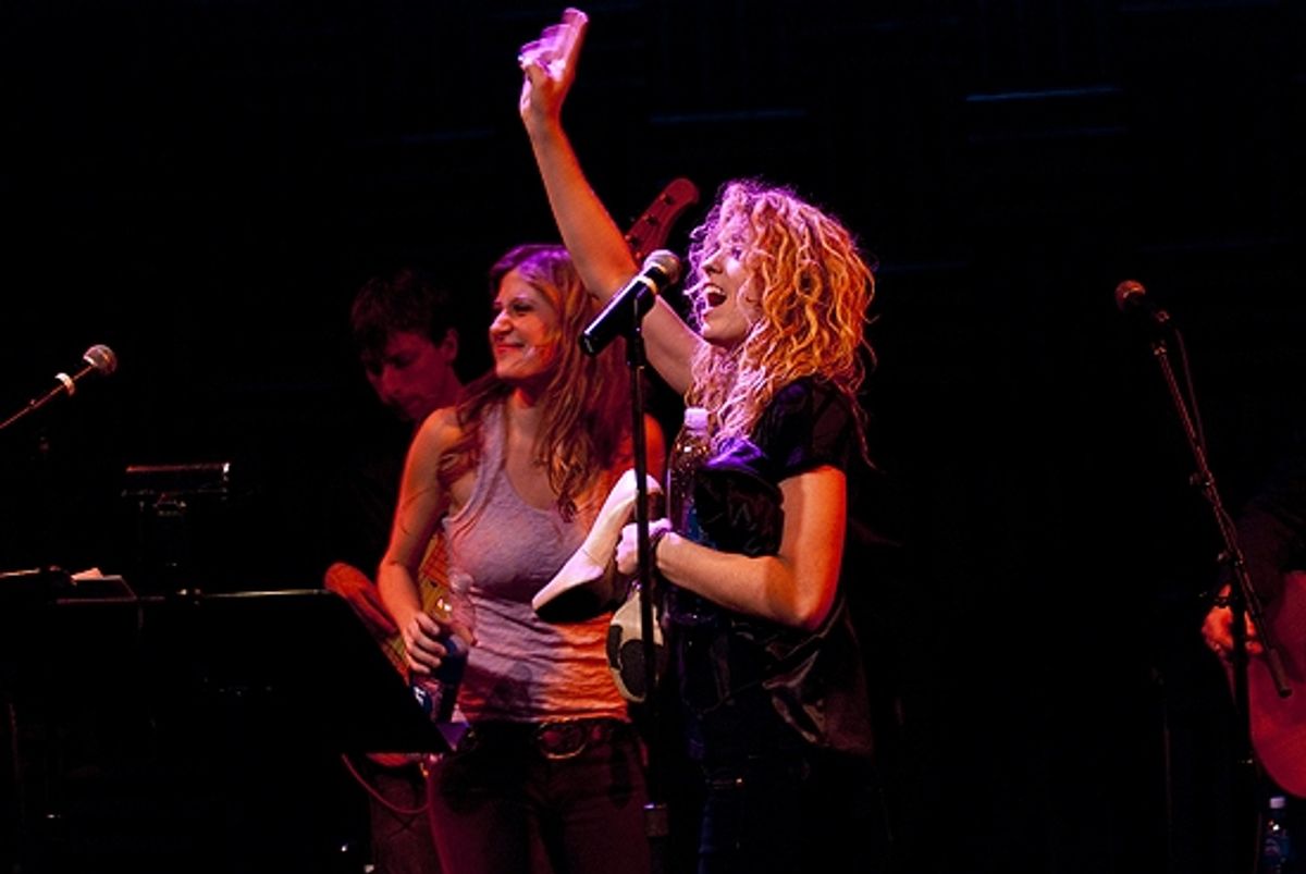 Caissie Levy & Kacie Sheik at 