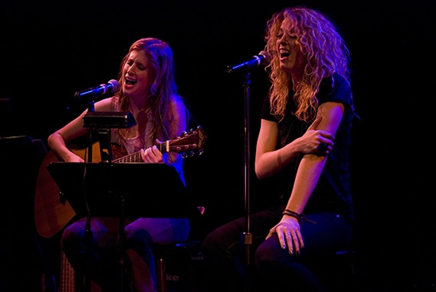 Photo Coverage: Caissie Levy & Kacie Sheik Play Joes Pub  Image