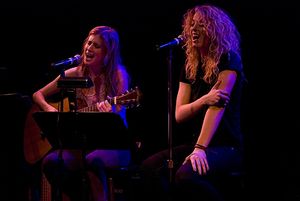 Caissie Levy & Kacie Sheik @ BroadwayWorld Caissie Levy & Kacie Sheik Photo