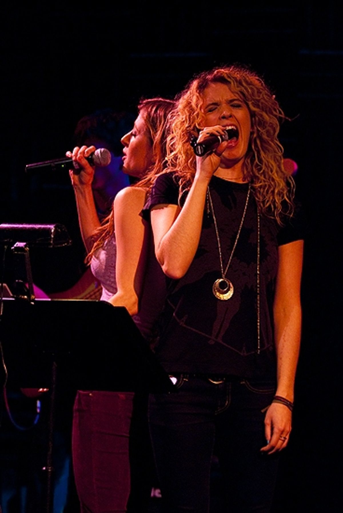 Caissie Levy & Kacie Sheik at 