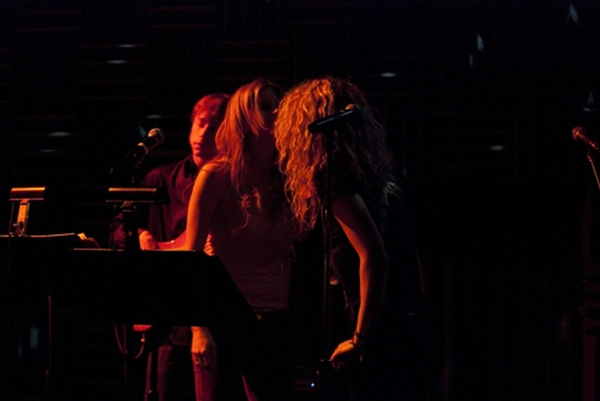 Caissie Levy & Kacie Sheik at 