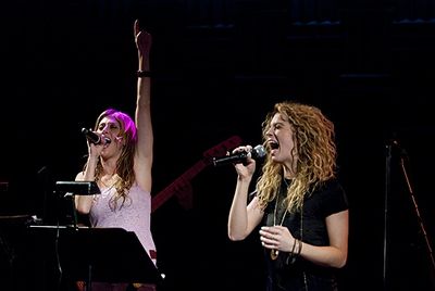Caissie Levy & Kacie Sheik Photo