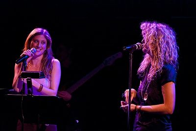 Caissie Levy & Kacie Sheik Photo