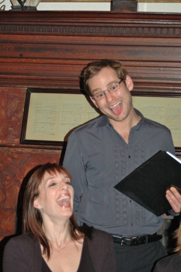 Liz Morton and Chad Kimball Photo