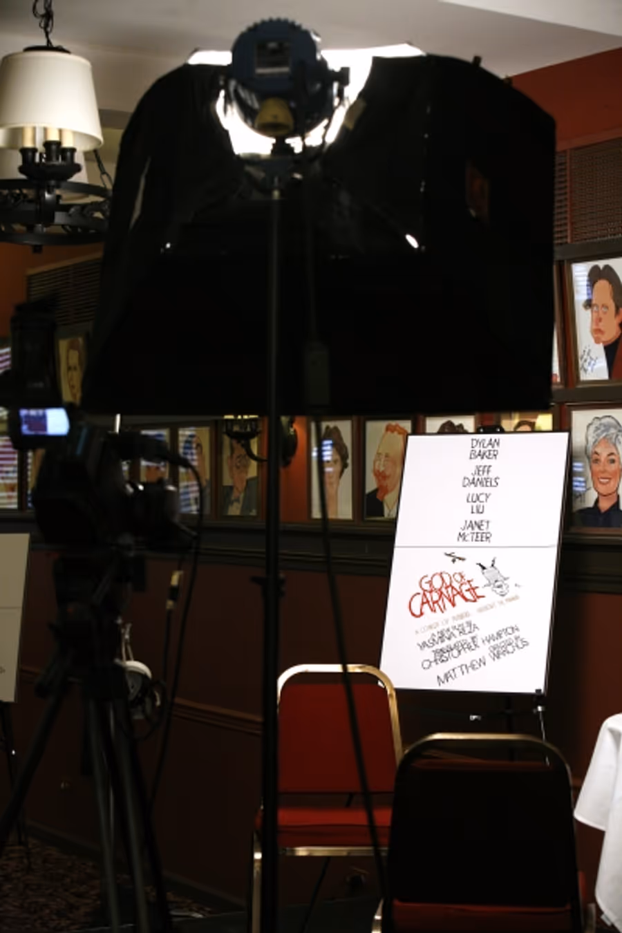 Photo Coverage: GOD OF CARNAGE Welcomes Daniels, Liu, McTeer and Baker Image