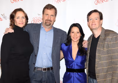 Janet McTeer, Jeff Daniels, Lucy Liu, and Dylan Baker Photo