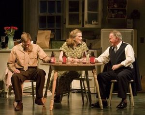 Brian Geraghty, Frances Conroy and Martin Sheen @ BroadwayWorld Brian Geraghty, Frances Conroy and Martin Sheen Photo