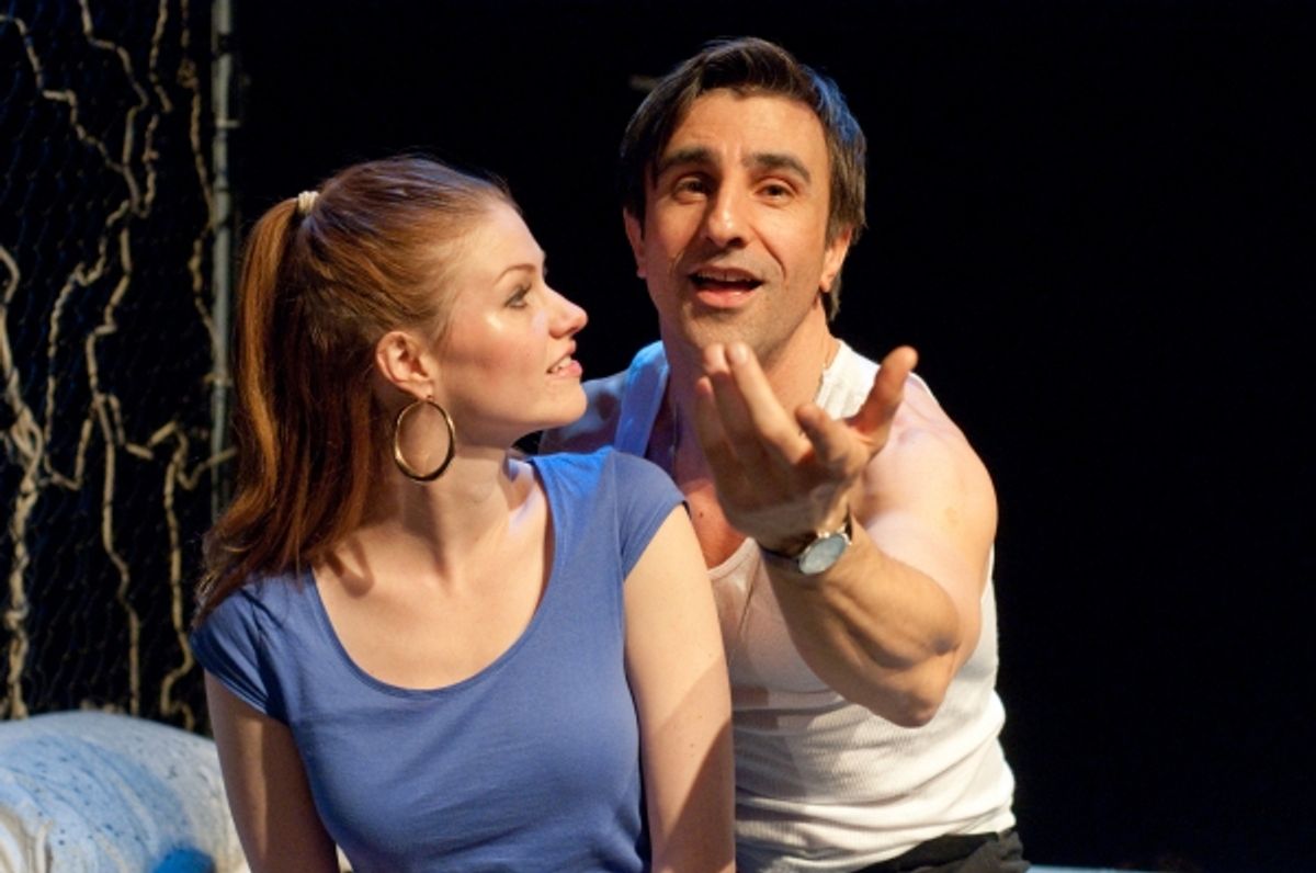 Kate MacCluggage and Anthony Alessandro at 