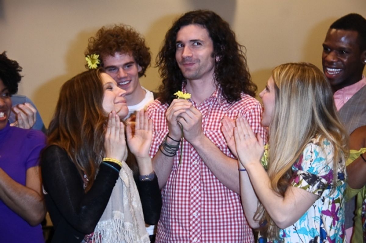 Vanessa Ray, Jay Armstrong Johnson, Paris Remillard, Annaleigh Ashford and Antwayn Hopper at 