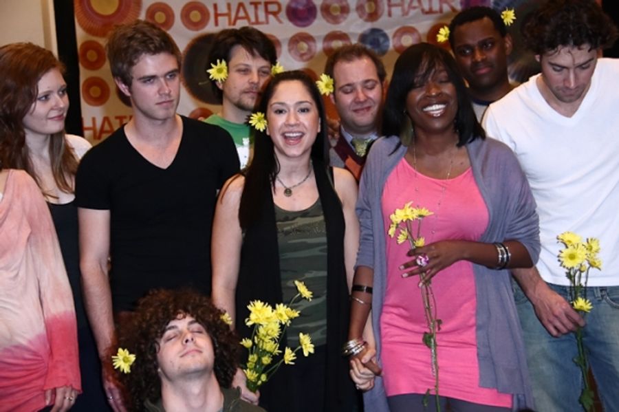 Photo Coverage: New HAIR Tribe Meets the Press Image