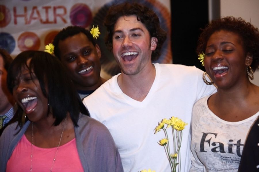 Photo Coverage: New HAIR Tribe Meets the Press Image