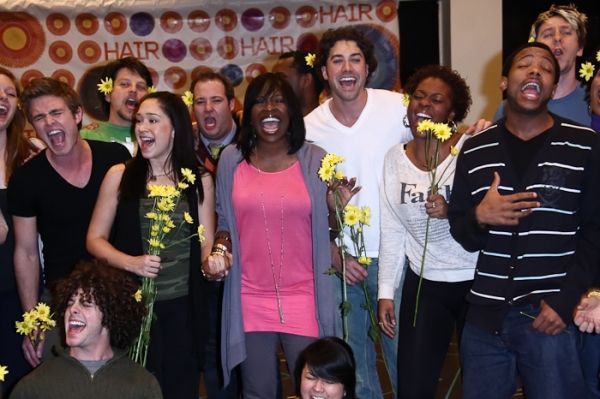 Kyle Raibko, Diana DeGarmo, Jeannette Bayardelle, Ace Young, Wallace Smith and Tribe Photo