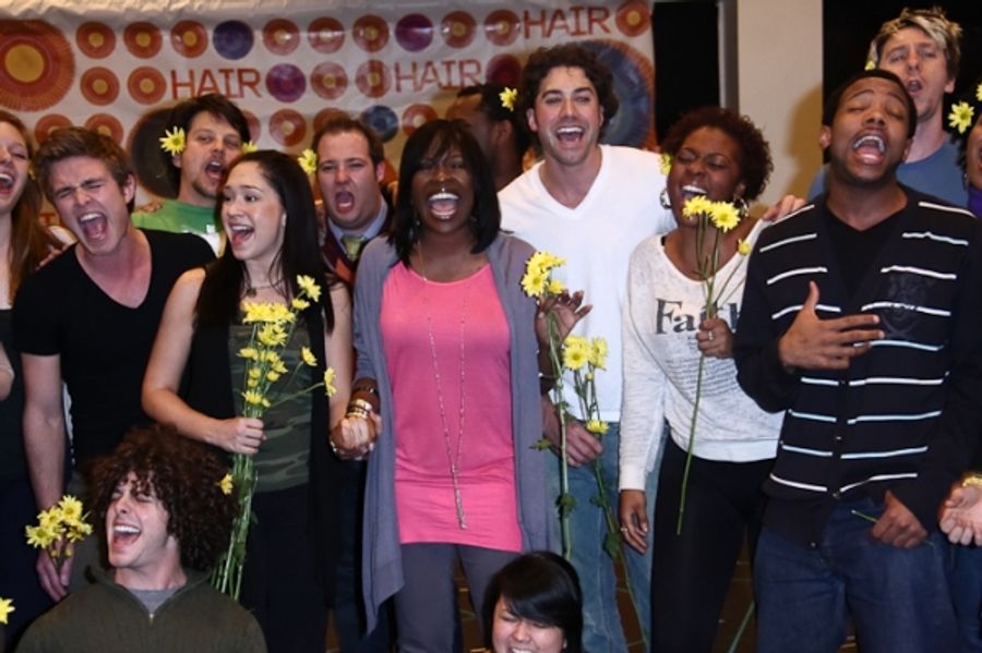 Photo Coverage: New HAIR Tribe Meets the Press Image
