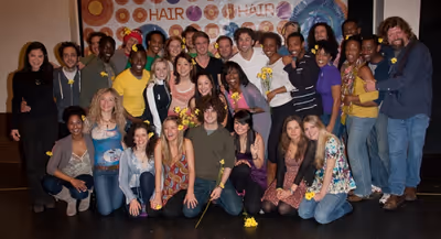 HAIR Tribe with Diane Paulus and Oskar Eustis Photo