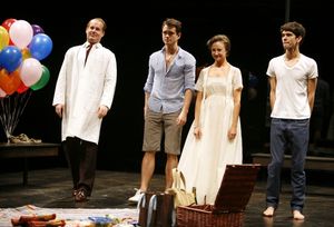 Adam James, Hugh Dancy, Andrea Riseborough & Ben Whishaw Photo