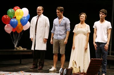 Adam James, Hugh Dancy, Andrea Riseborough & Ben Whishaw Photo