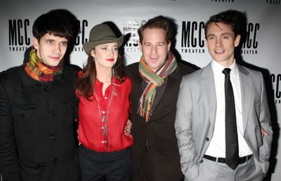 Ben Whishaw, Andrea Riseborough, Adam James & Hugh Dancy Photo