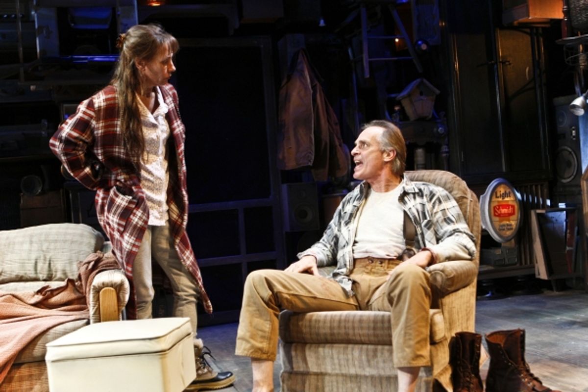 Laurie Metcalf and Keith Carradine at 