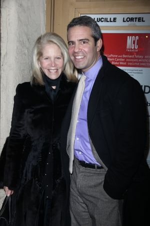 Daryl Roth and Andy Cohen Photo