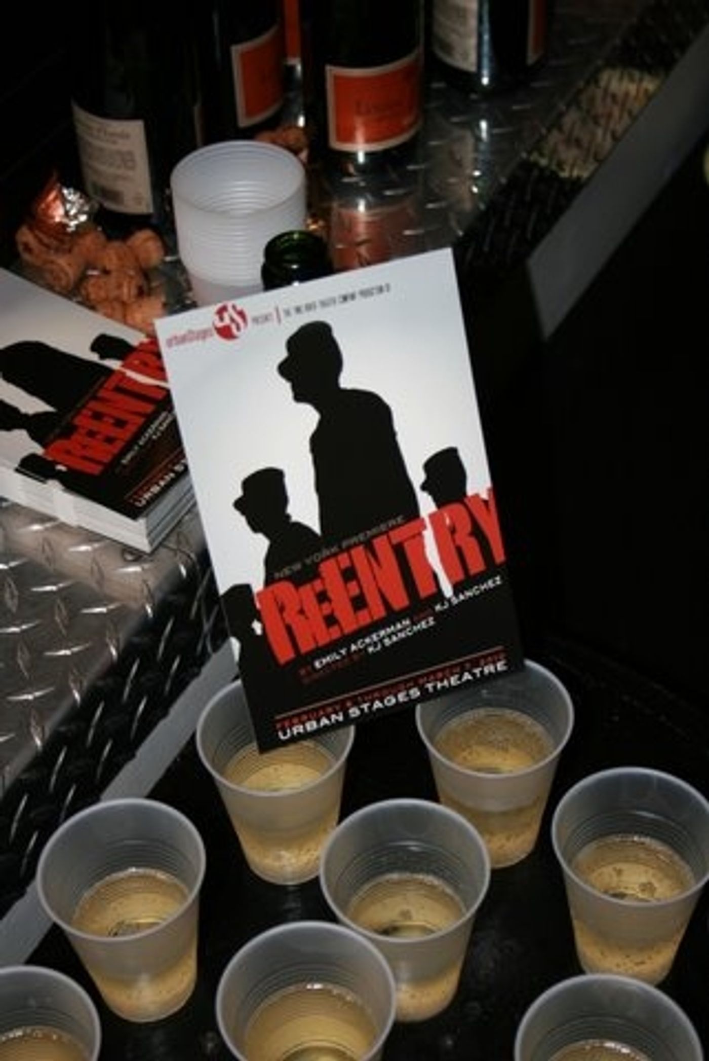 Photo Flash: Urban Stages Opening Night of ReENTRY  Image