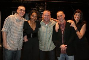 Bobby Moreno,Sameerah Luqmaan-Harris, Joseph Harrell, PJ Sosko and Sheila Tapia. Photo