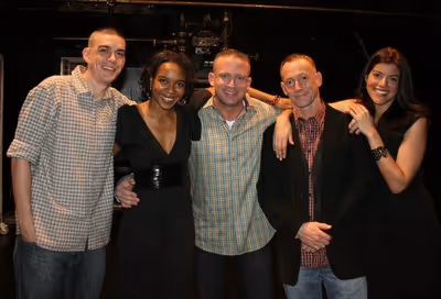 Bobby Moreno,Sameerah Luqmaan-Harris, Joseph Harrell, PJ Sosko and Sheila Tapia. Photo
