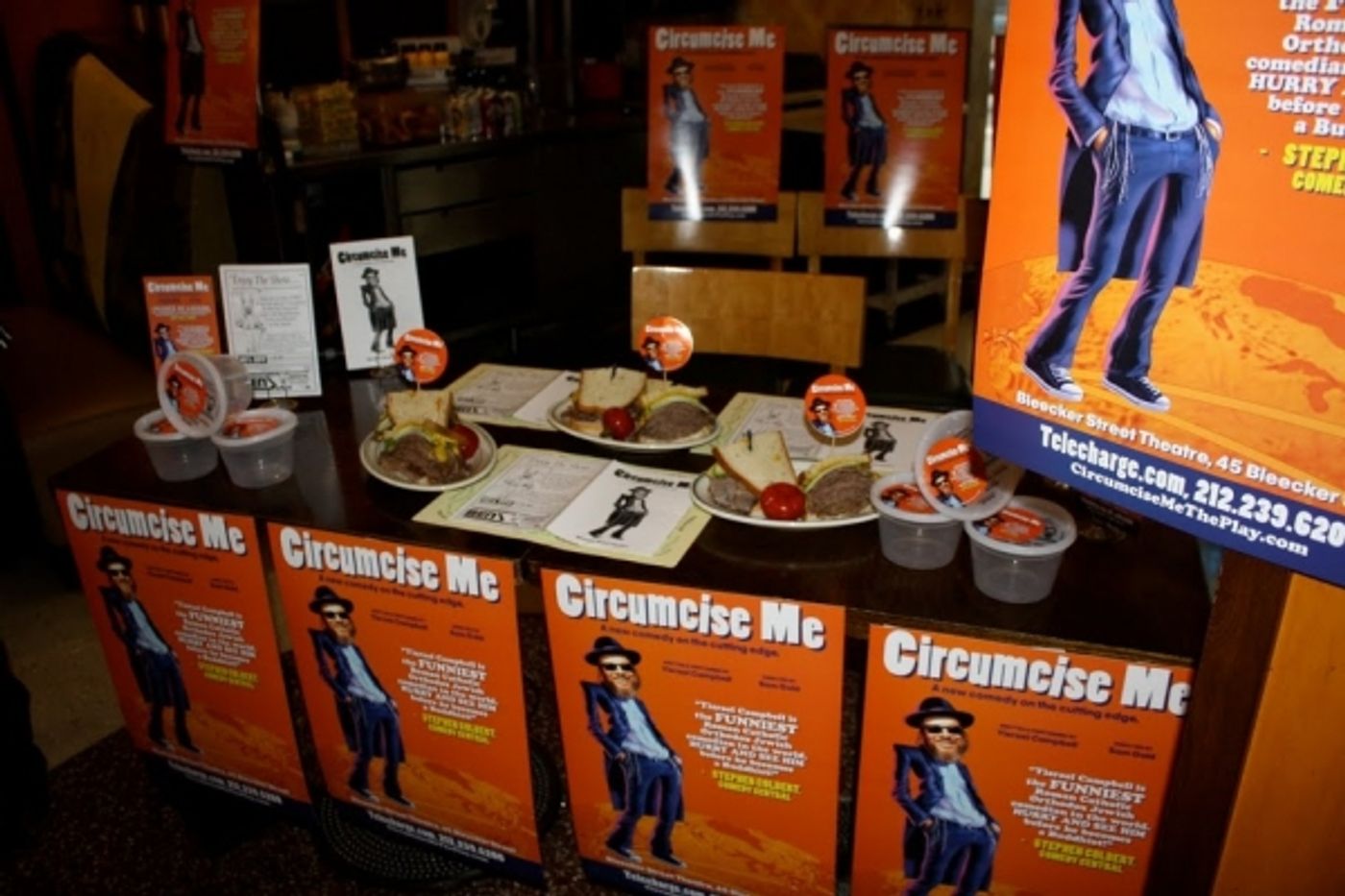 Photo Flash: Ben’s Deli unveils CIRCUMCISE ME Bris-ket Sandwich  Image