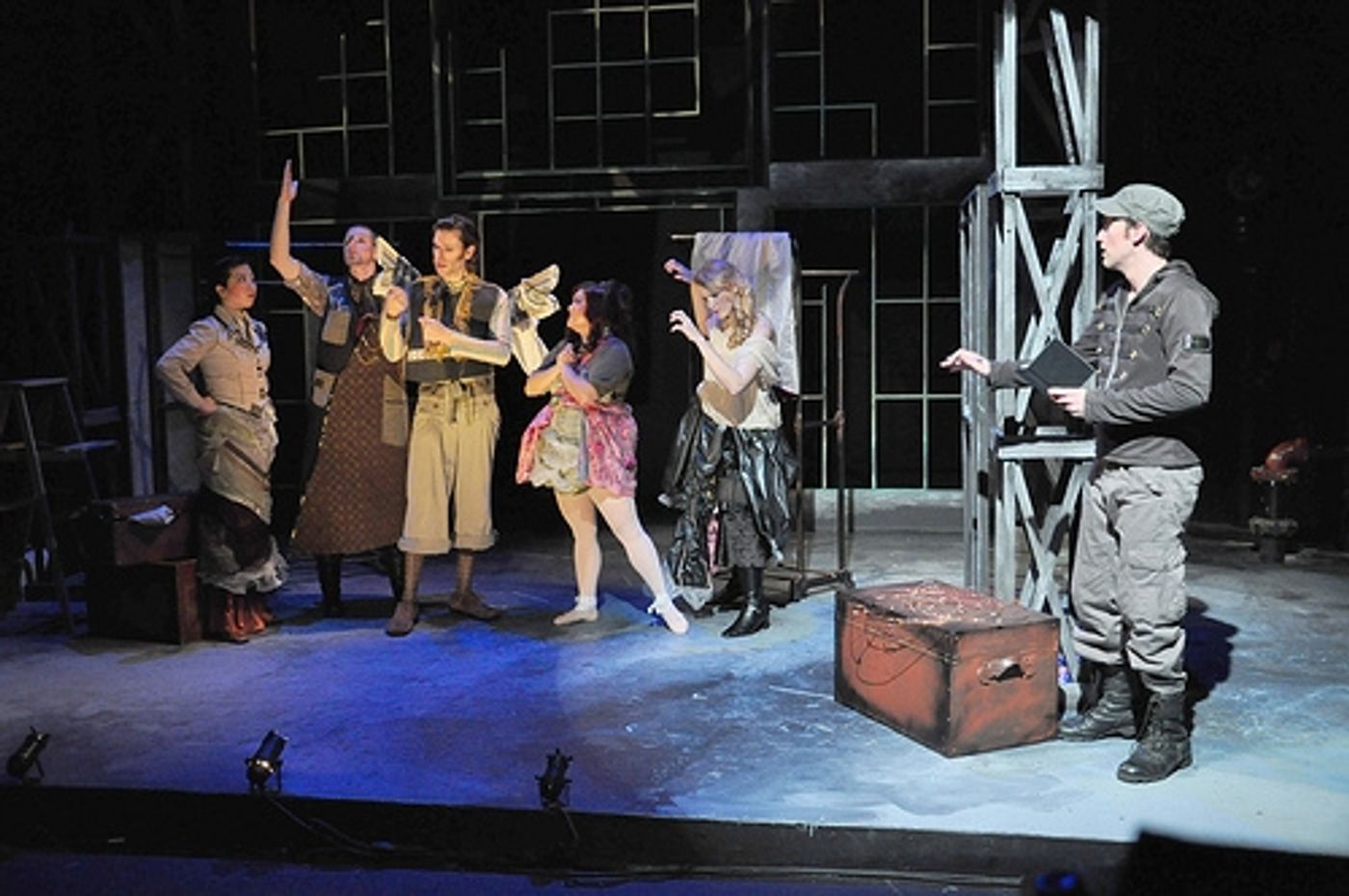 Photo Flash: The Curiouser Group Presents THE GUILDED  Image