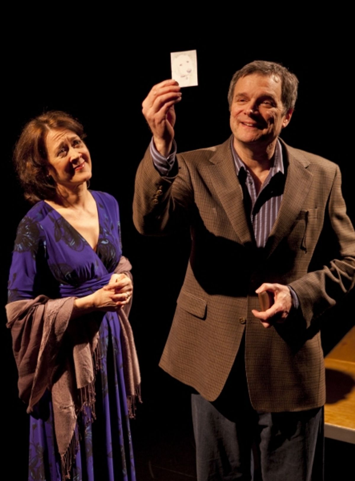 Karen Ziemba and John Procaccino at 