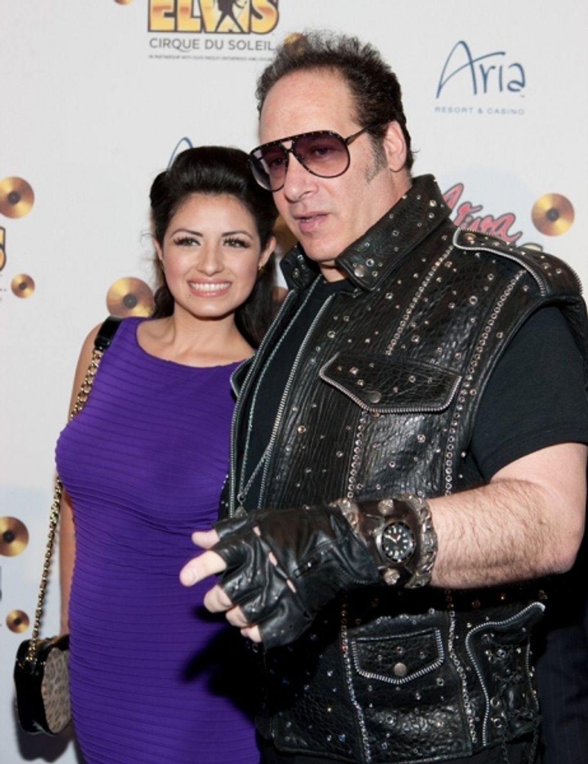 Valerie Vasquez and Andrew Dice Clay  at 