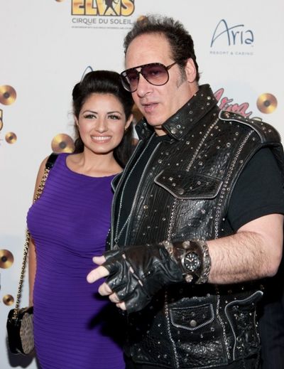 Valerie Vasquez and Andrew Dice Clay  Photo