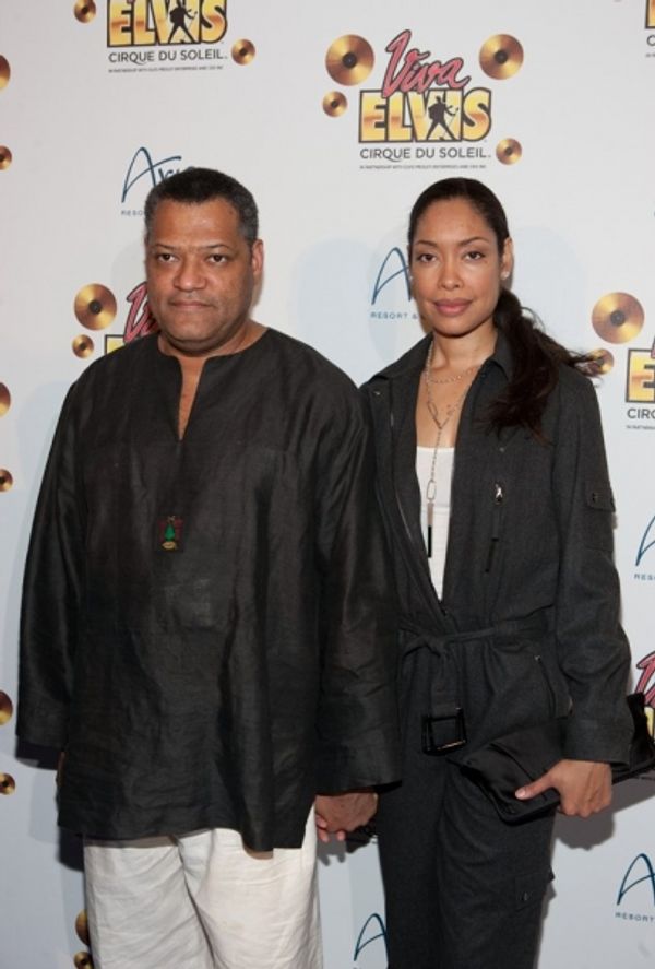 Laurence Fishburne and Gina Torres  Photo