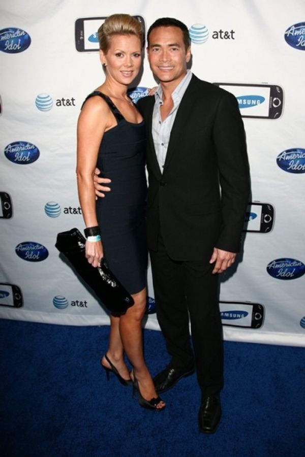 Mark Dacascos and wife Julie  Photo