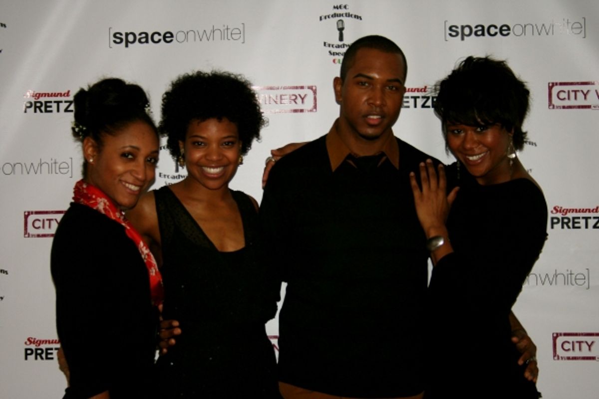 Guest, Chasten Harmon, Chad Carstaphen, Christina Sajous at 