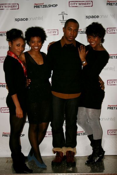 Guest, Chasten Harmon, Chad Carstaphen, and Christina Sajous Photo