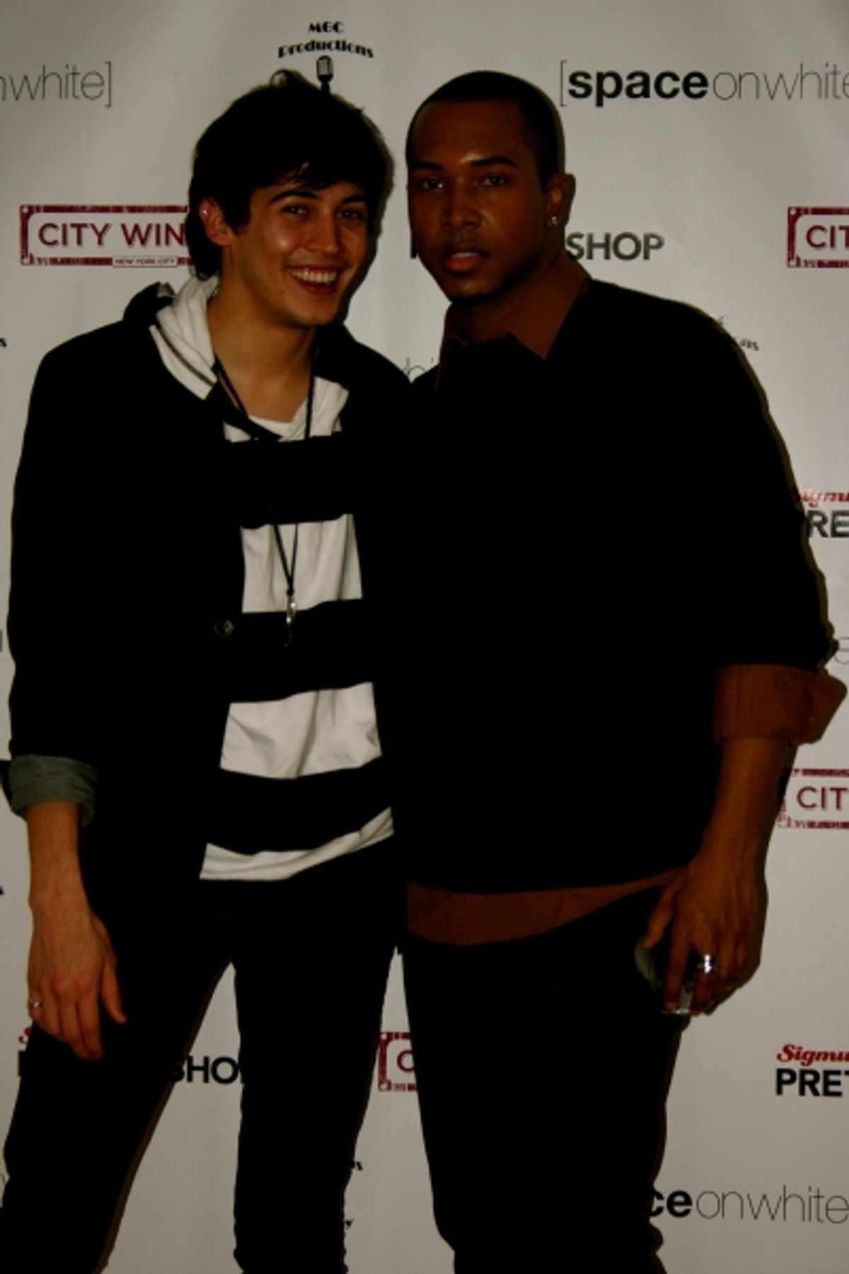 Guest and Chad Carstaphen at Stars Come Out for Space on White Grand Opening