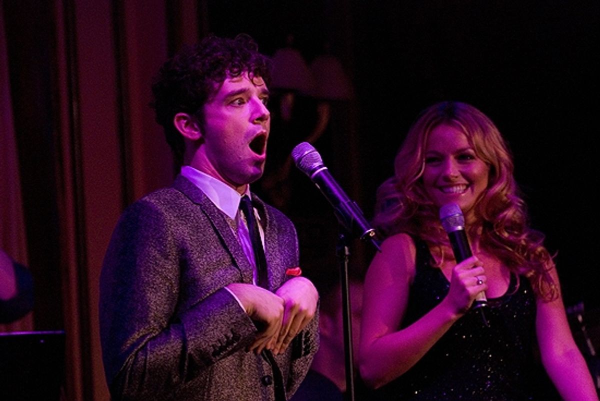 Michael Urie And Becki Newton at 