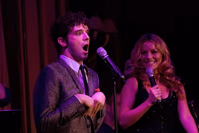 Michael Urie And Becki Newton Photo