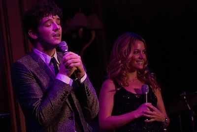 Michael Urie And Becki Newton Photo