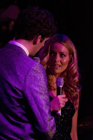 Michael Urie And Becki Newton Photo