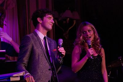 Michael Urie And Becki Newton Photo